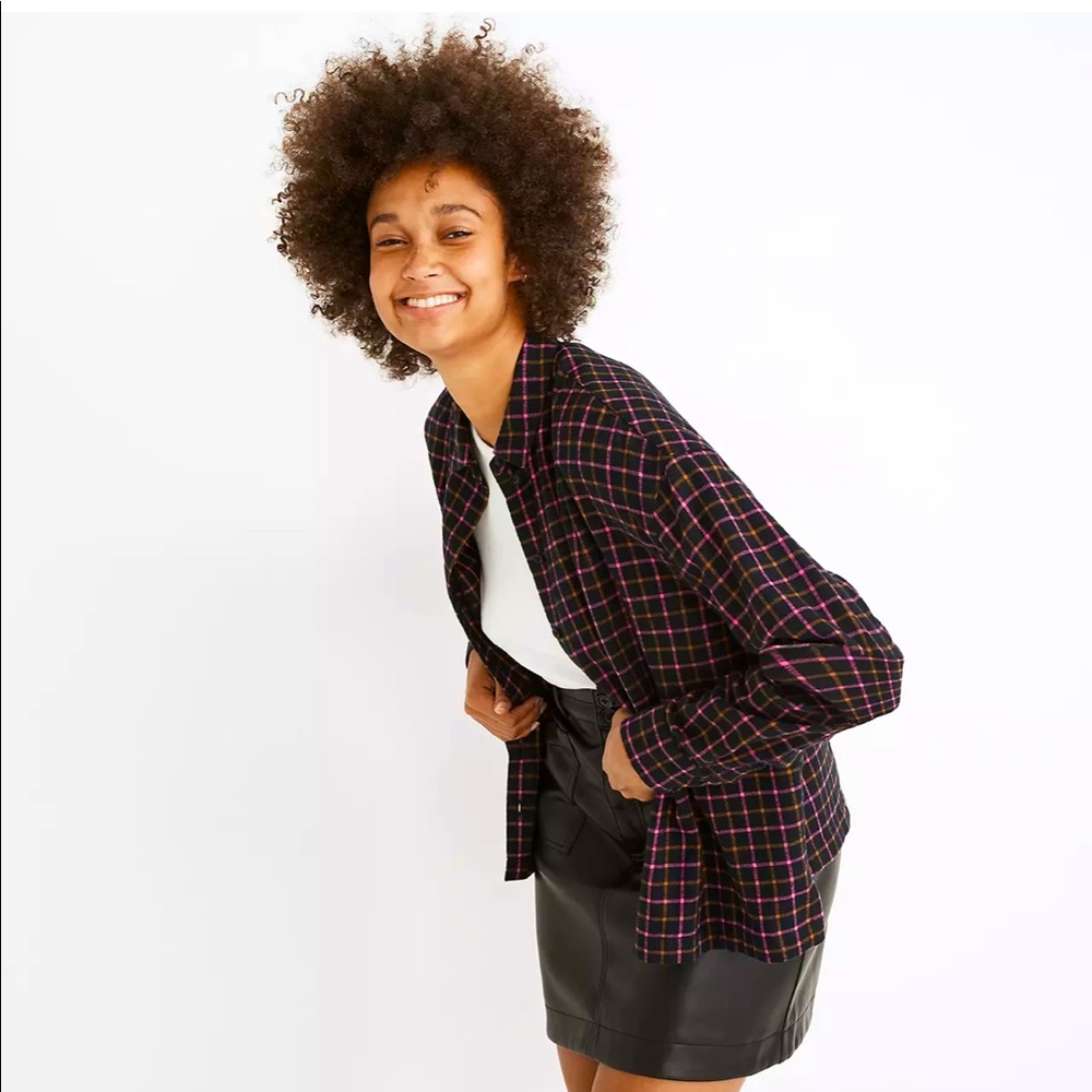 Madewell Westlake Shirt in Stoppard Plaid